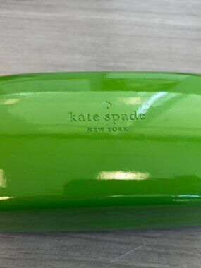 Kate Spade jalena/s red/tortoiseshell Sunglasses with green hard case